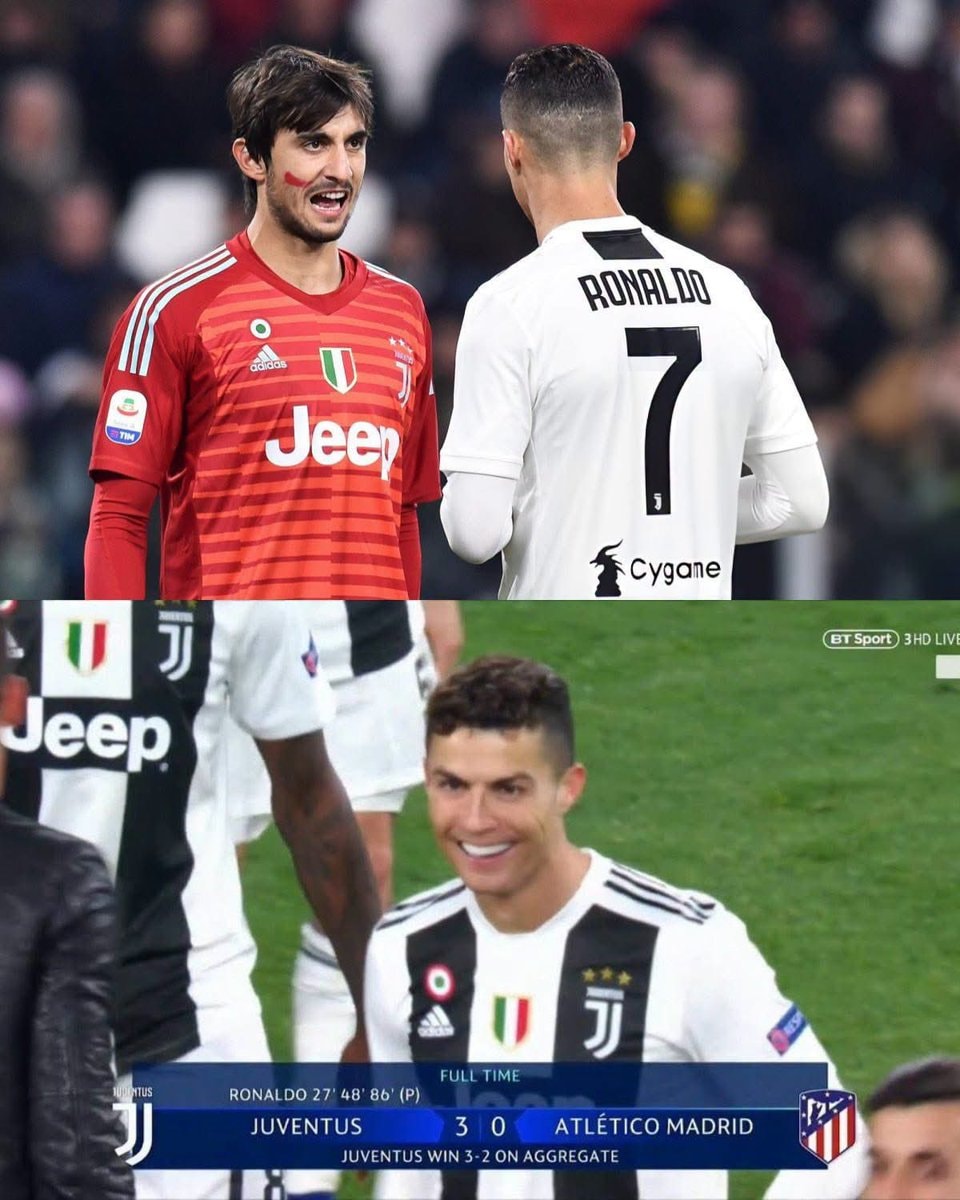 Cristiano Ronaldo hat-trick vs Atletico Madrid