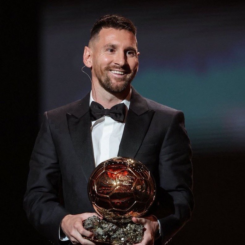 Messi Ballon d'Or töreni