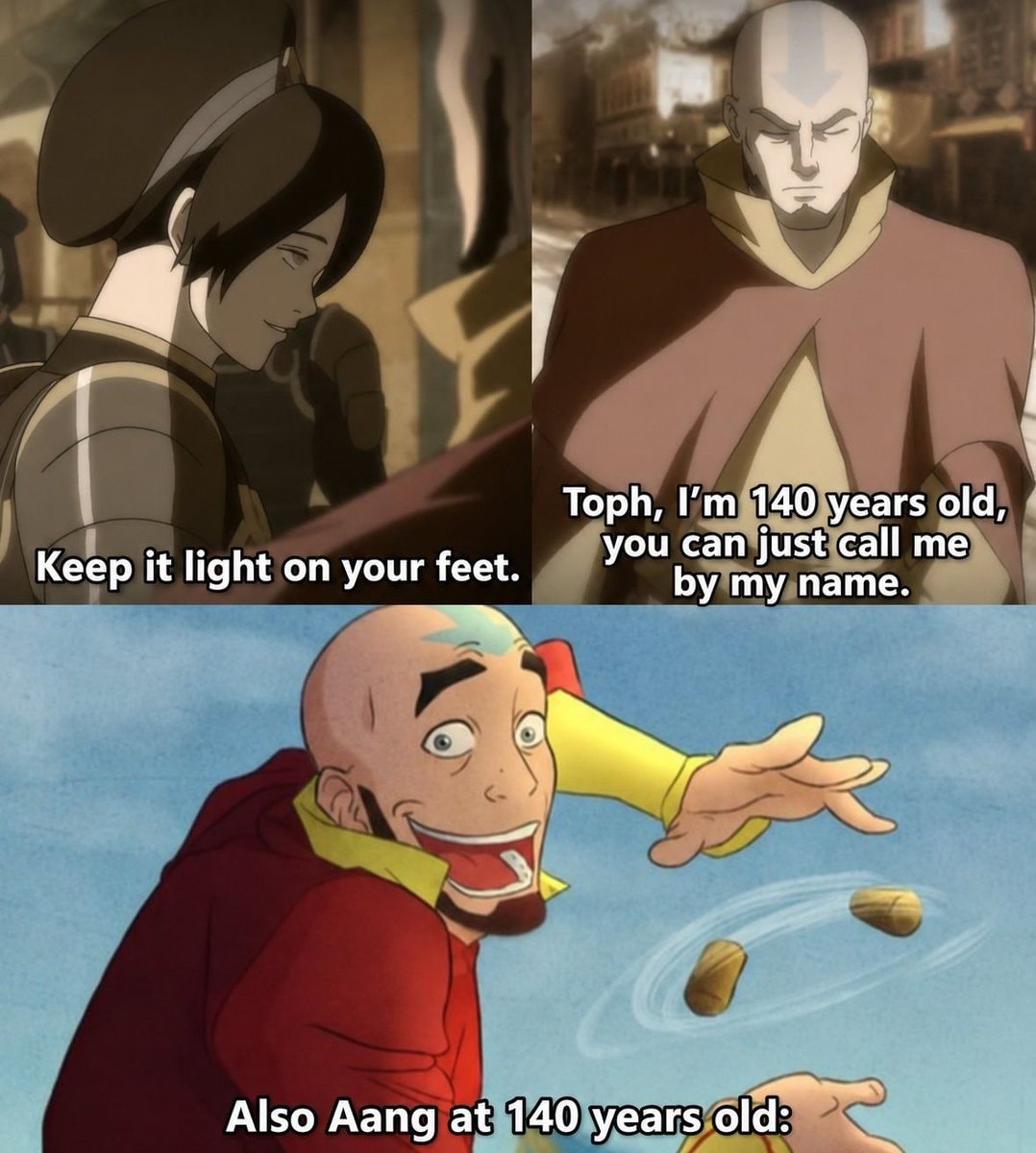 Aang 140 years old Avatar Aang 140 years old Avatar