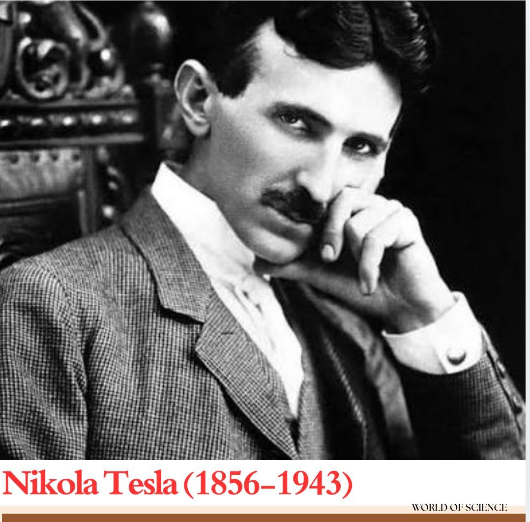 Nikola Tesla World of Science portrait