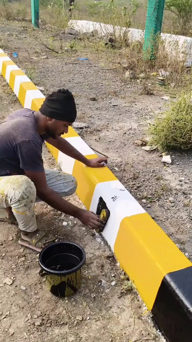 manual curb striping history