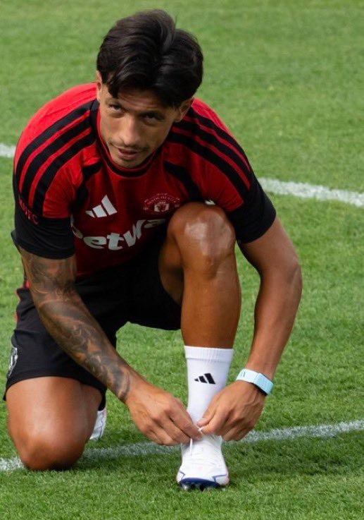 Licha Manchester United training (photo 1 of 2)