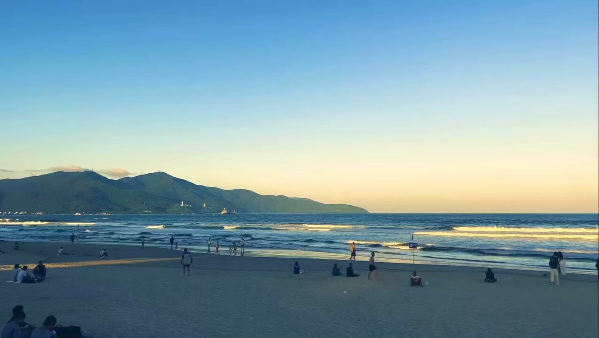 majestic beach scene