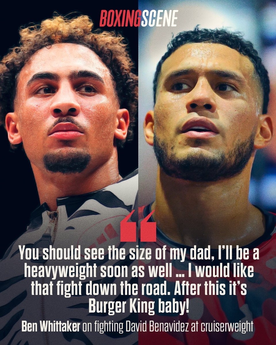 Ben Whittaker David Benavidez cruiserweight