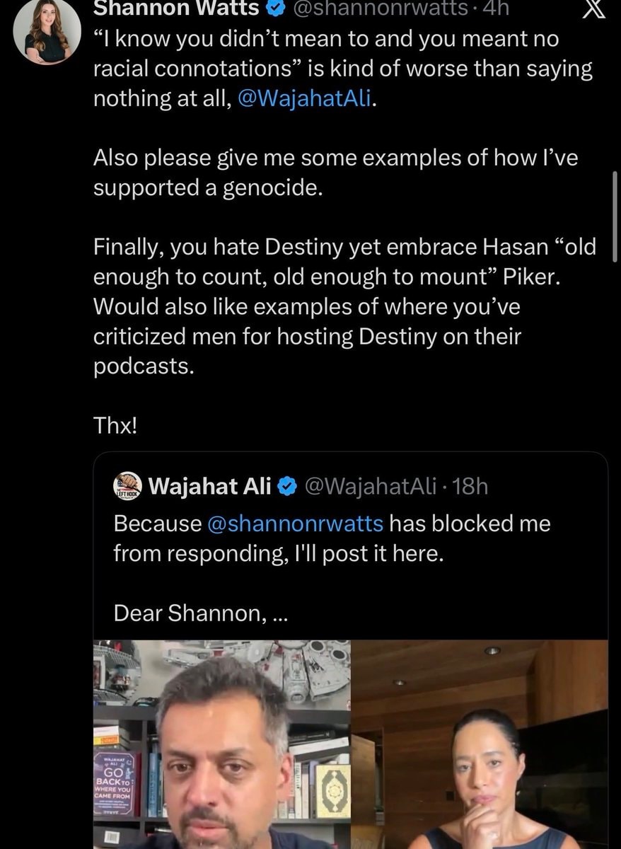 Shannon Watts calls out Wajahat Ali (photo 2 of 2)