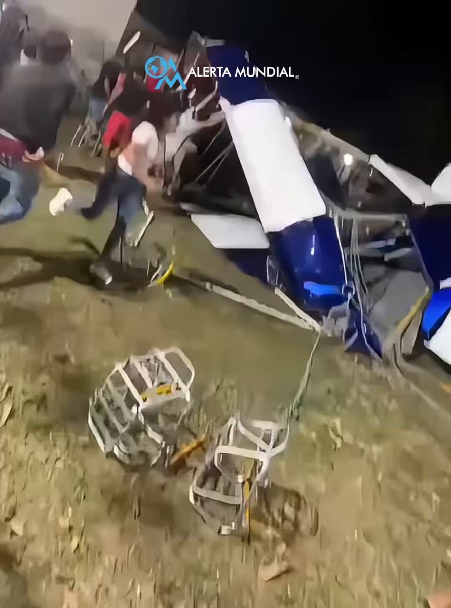 Venezuela flying chairs crash