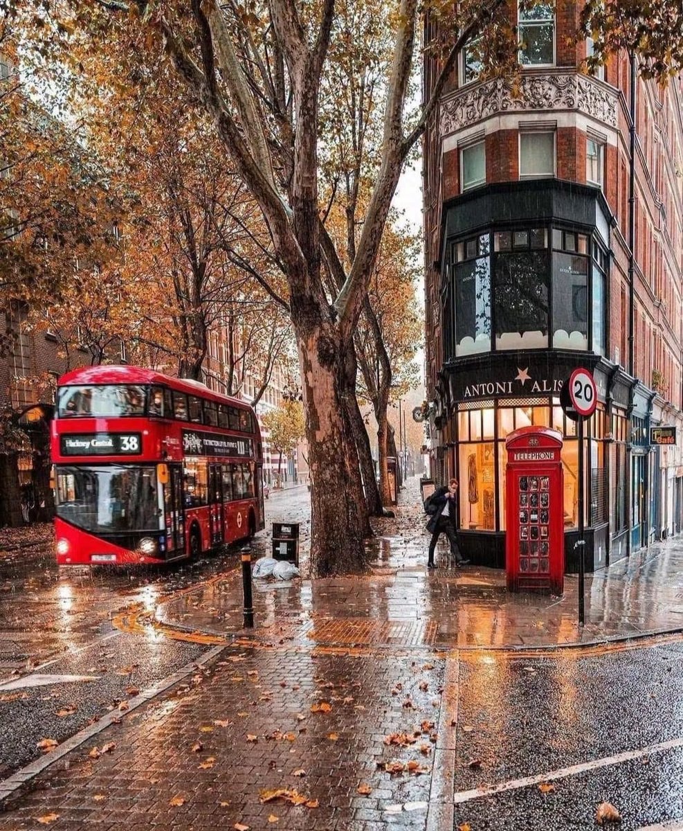 autumn in london england
