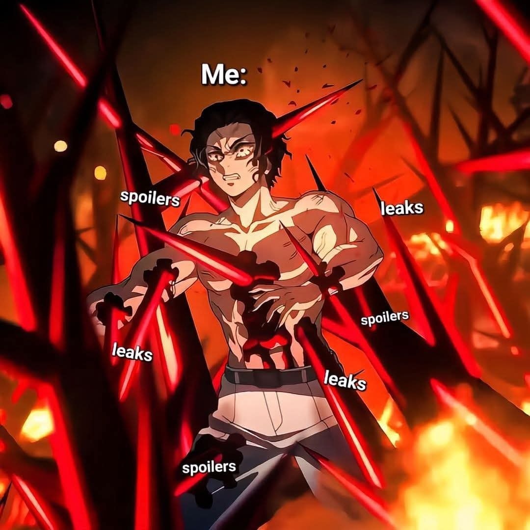 anime spoiler meme