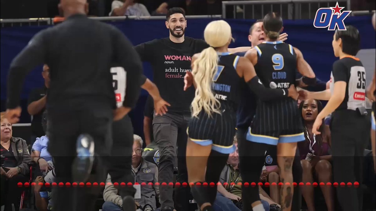 Enes Kanter Natasha Cloud interaction