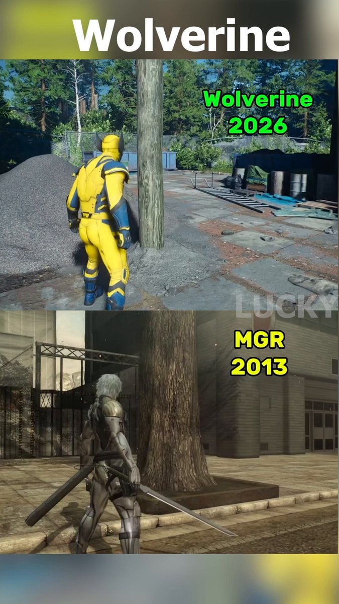 Wolverine game comparison