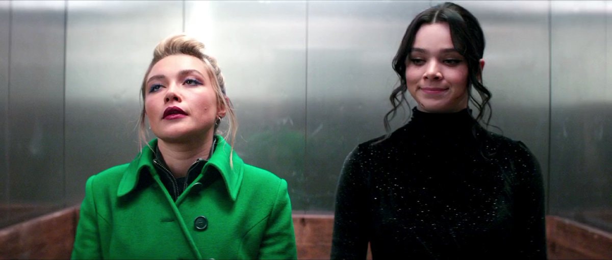 Kate Bishop Yelena Belova elevator