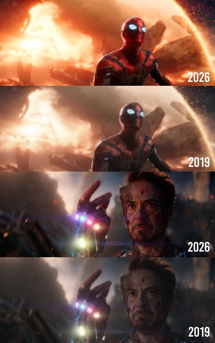AVENGERS: ENDGAME re-release color grading (photo 2 of 2)