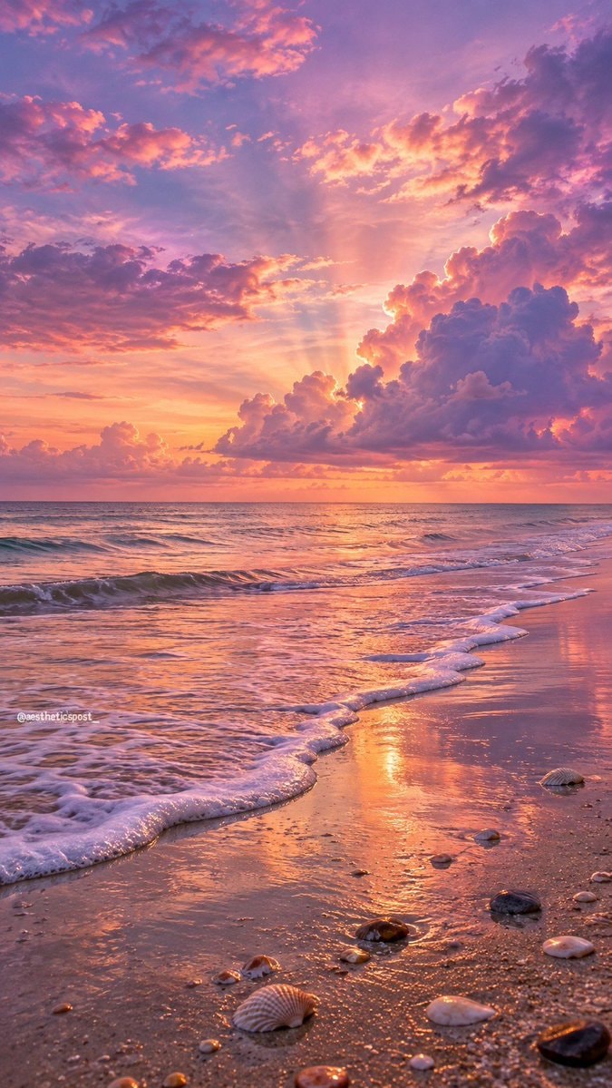 pastel beach scene pastel beach scene