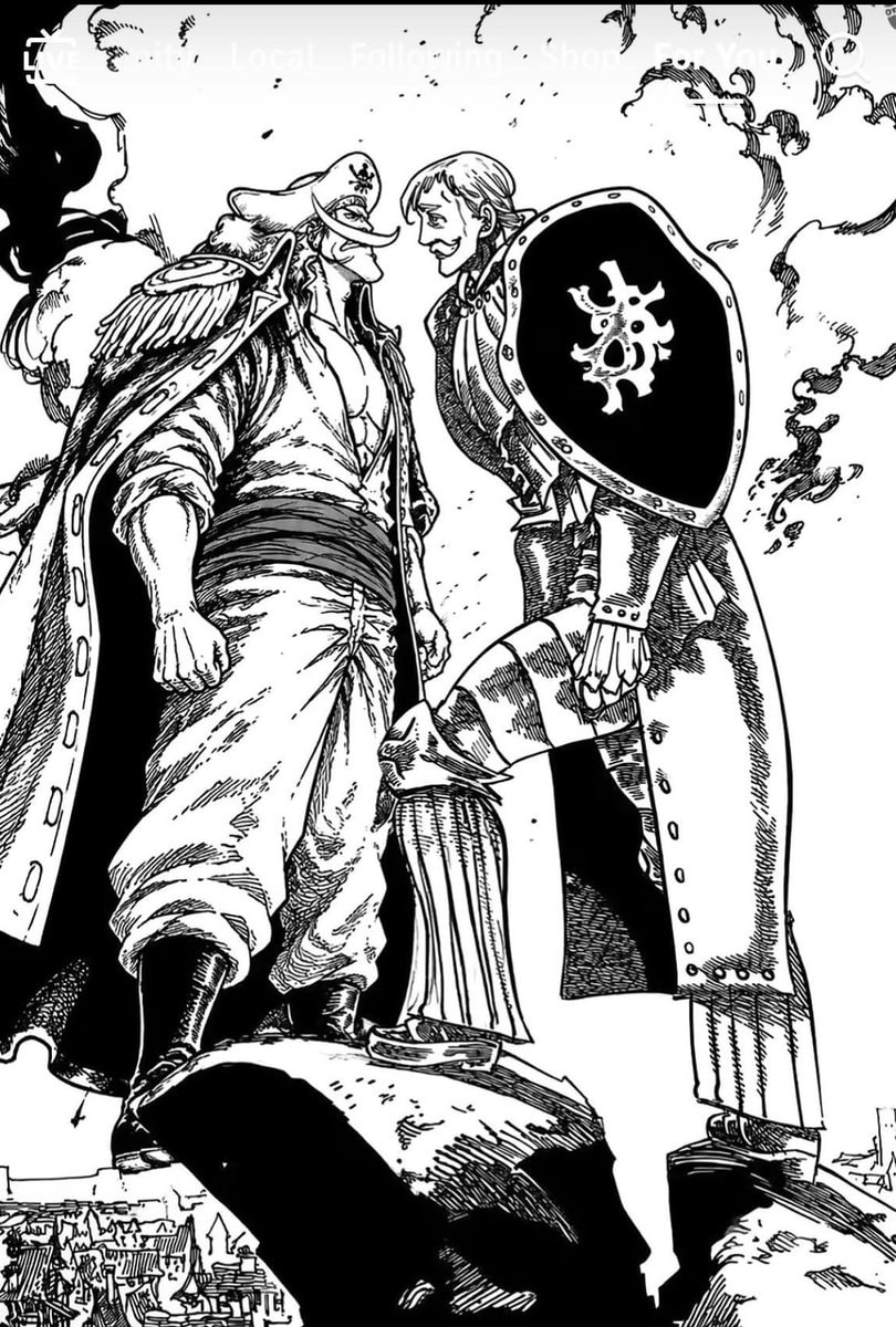 manga-style confrontation