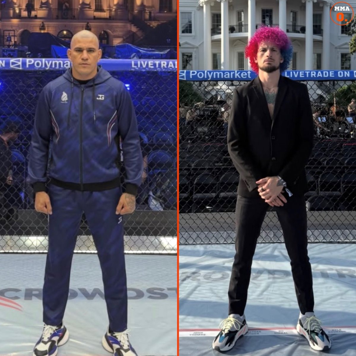 Alex Pereira Sean O'Malley White House Octagon