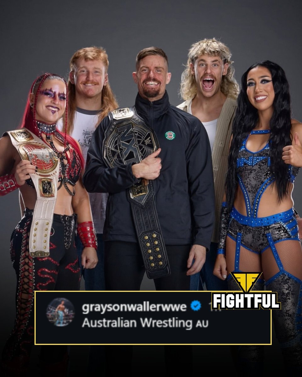 NXT Australian wrestlers