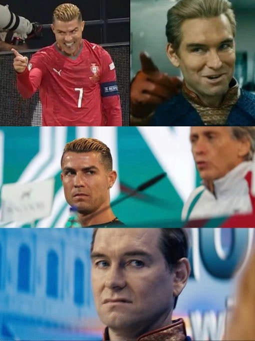 Homelander Ronaldo meme Homelander Ronaldo meme