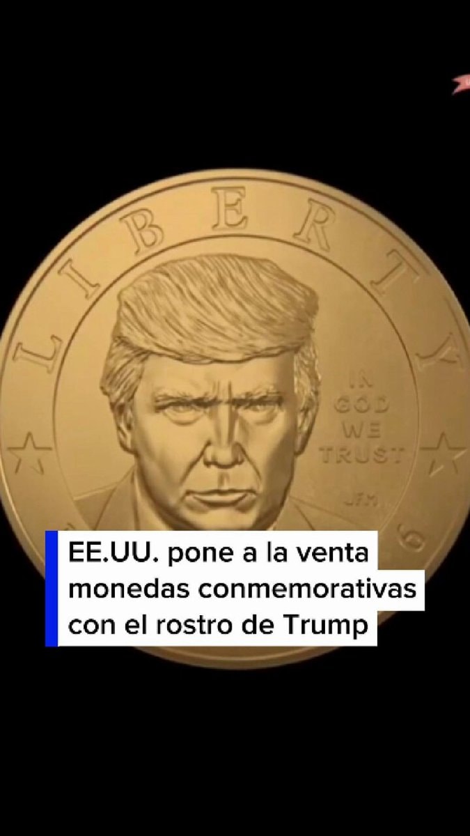 U.S. Mint sells Trump commemorative coin