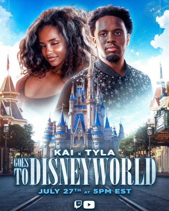 Kai Cenat Tyla Disneyworld Twitch stream (photo 1 of 2) Kai Cenat Tyla Disneyworld Twitch stream (photo 1 of 2)