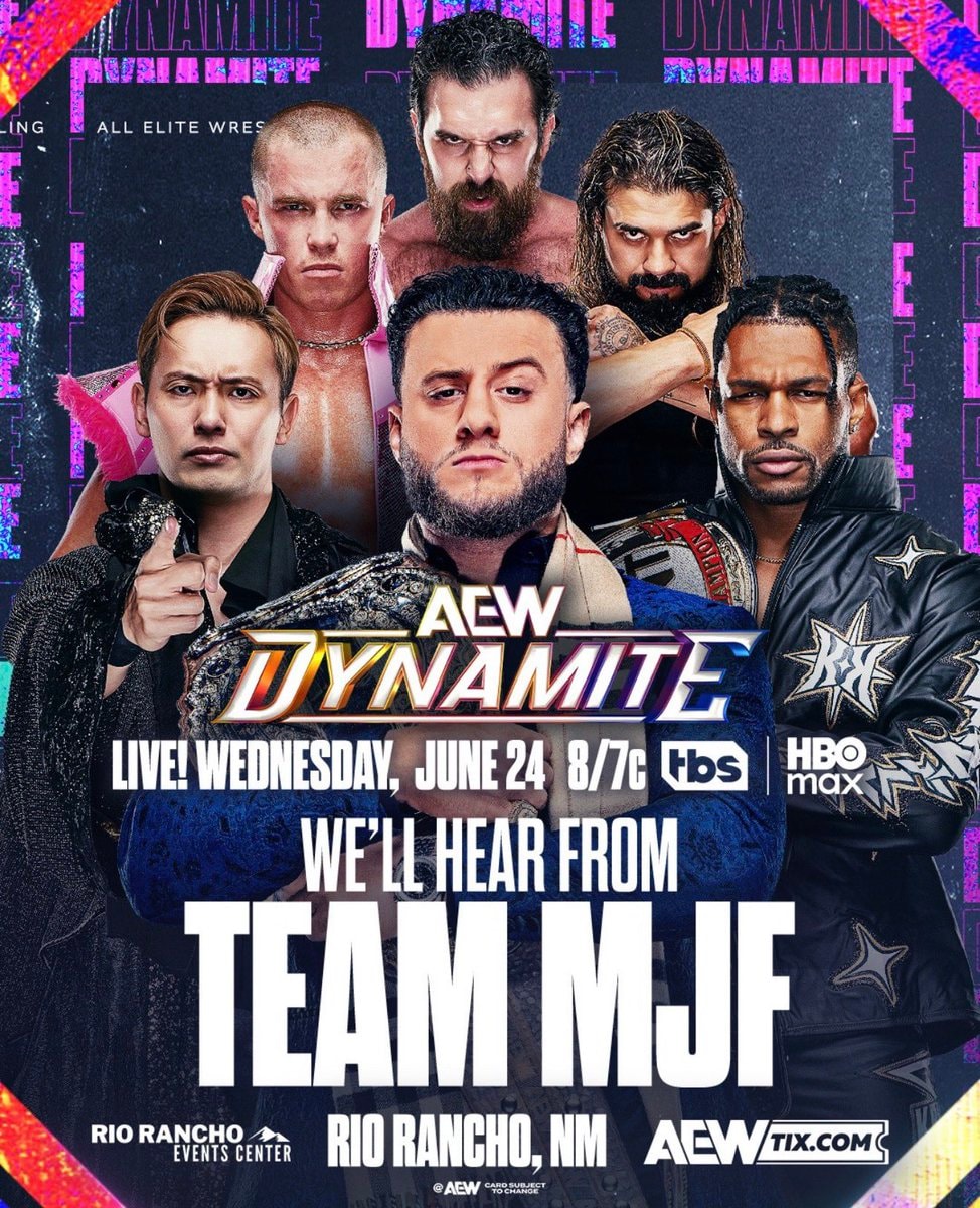 AEW Dynamite Team MJF Team Briscoe promo (photo 1 of 2)