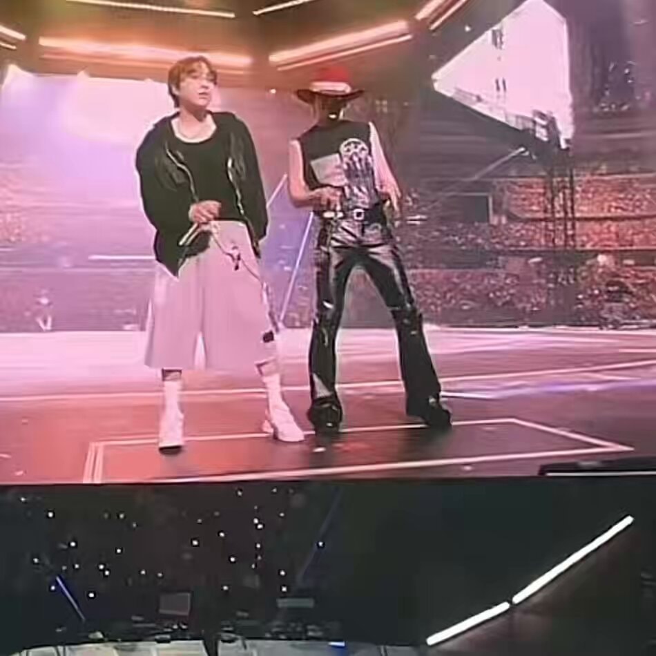 Yoongi Taehyung stage dance
