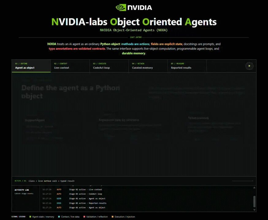 NVIDIA NOOA open-source Python agents