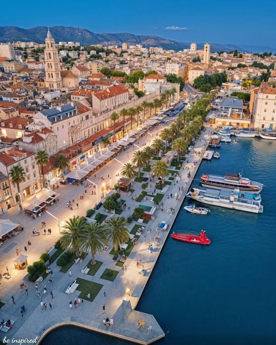 split croatia coastal view
