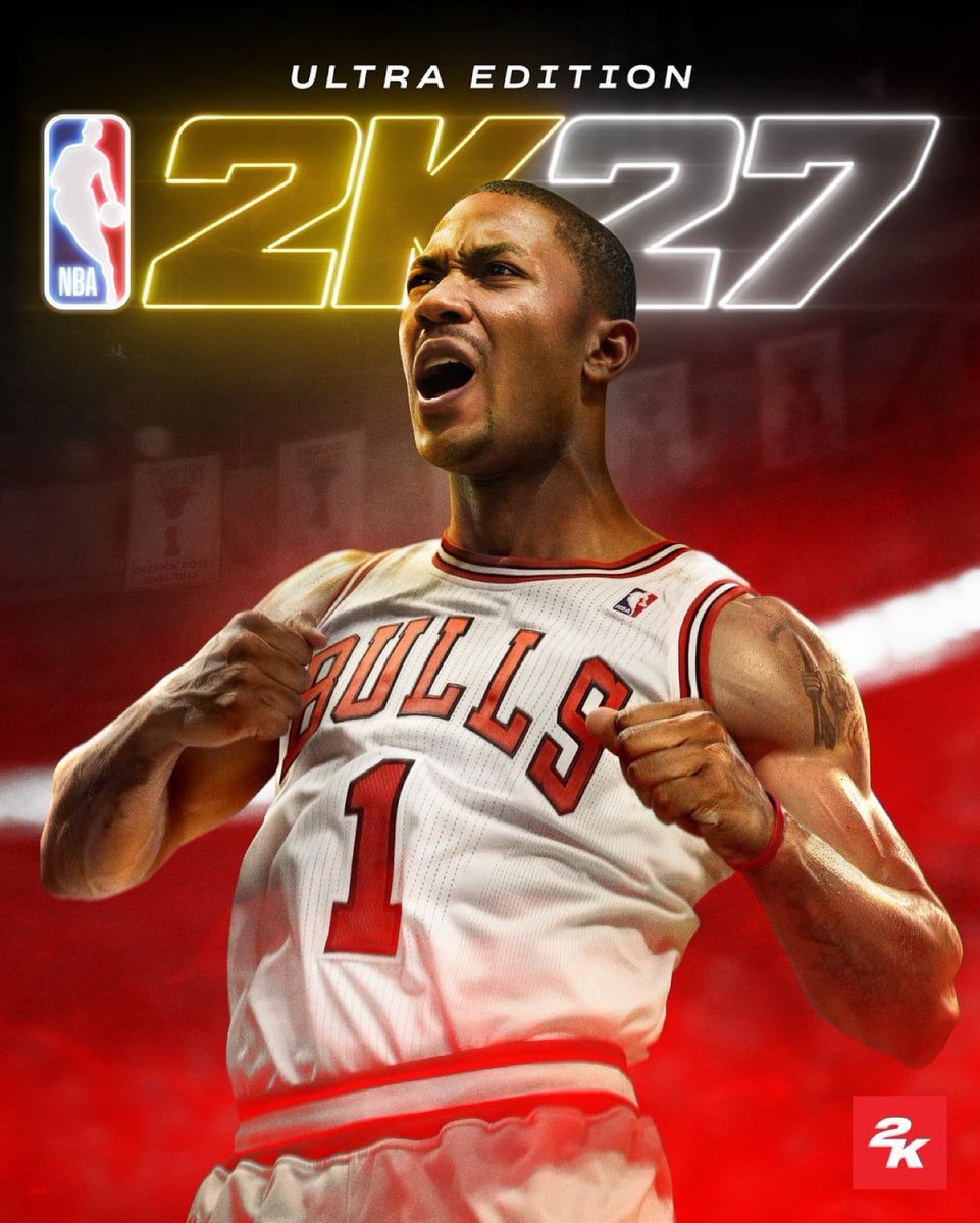 Derrick Rose NBA 2K27 Ultra Edition cover