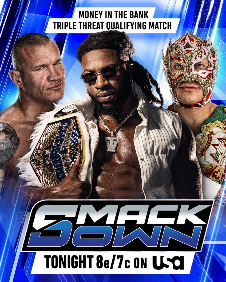 Randy Orton Trick Williams Rey Fenix SmackDown MITB Randy Orton Trick Williams Rey Fenix SmackDown MITB