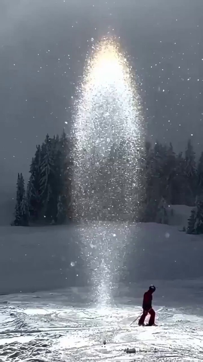 rare sun pillar formation rare sun pillar formation