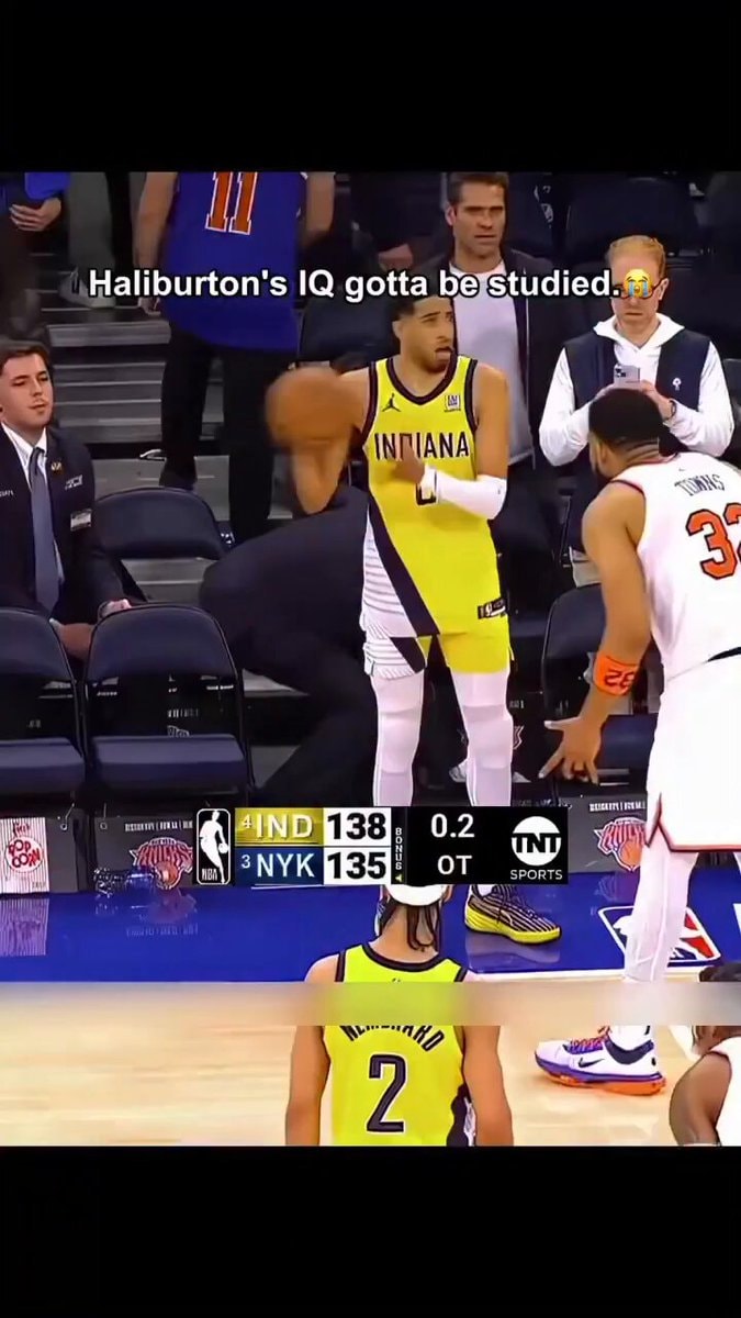 Indiana Pacers player outsmarts court