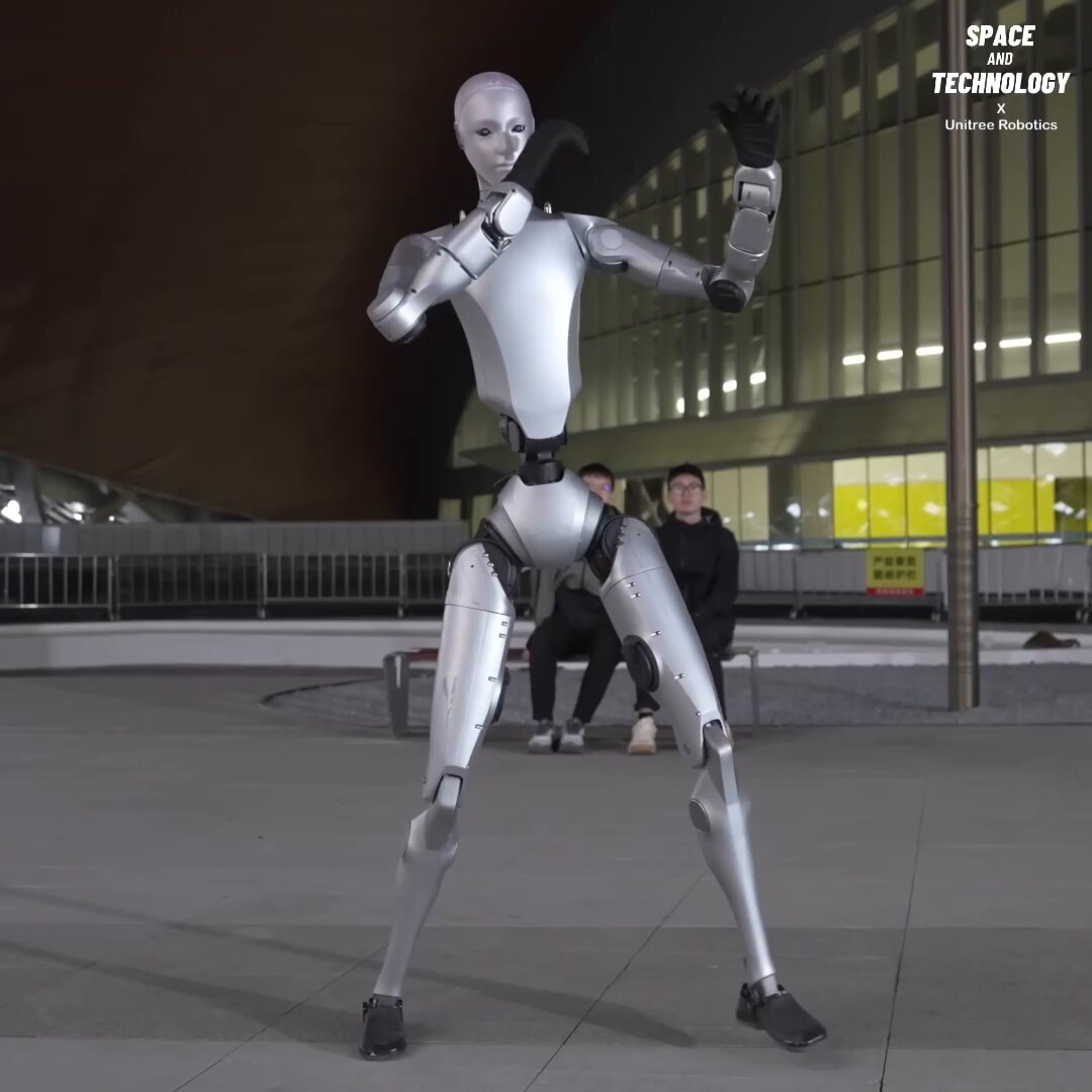 Unitree H2 Destiny Awakening robot dance Unitree H2 Destiny Awakening robot dance