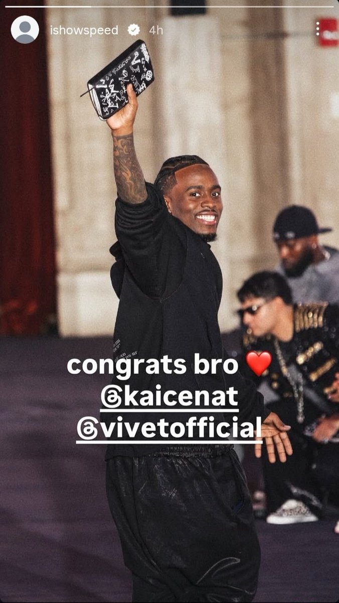 Kai Cenat VIVET NYFW Kai Cenat VIVET NYFW