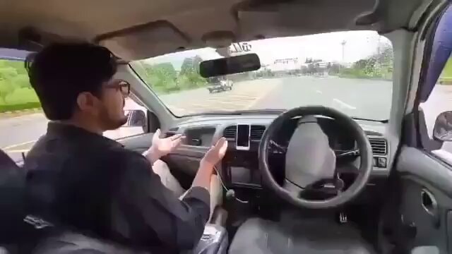driverless car crash Pakistan