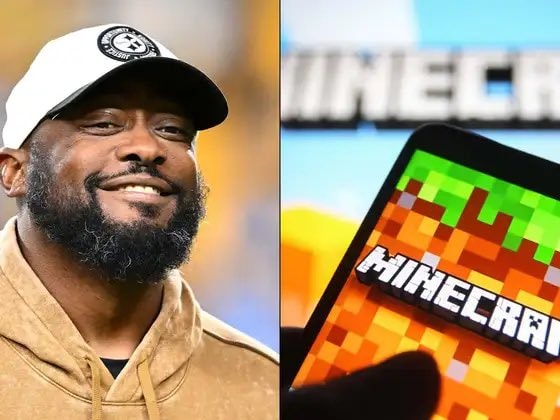 Mike Tomlin Minecraft city reveal