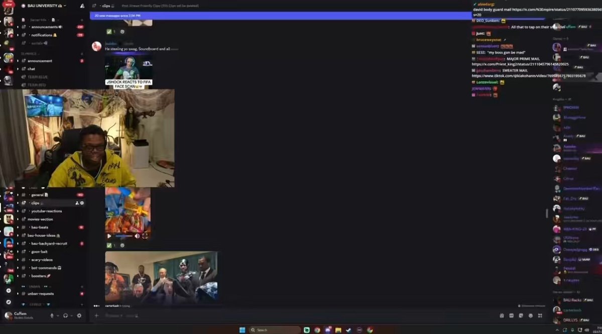 Cuffem JSHOCK reaction