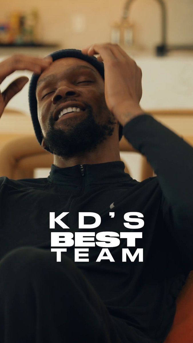 Kevin Durant on his best team