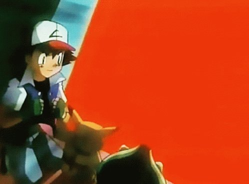 Ash Ketchum and Pikachu interaction