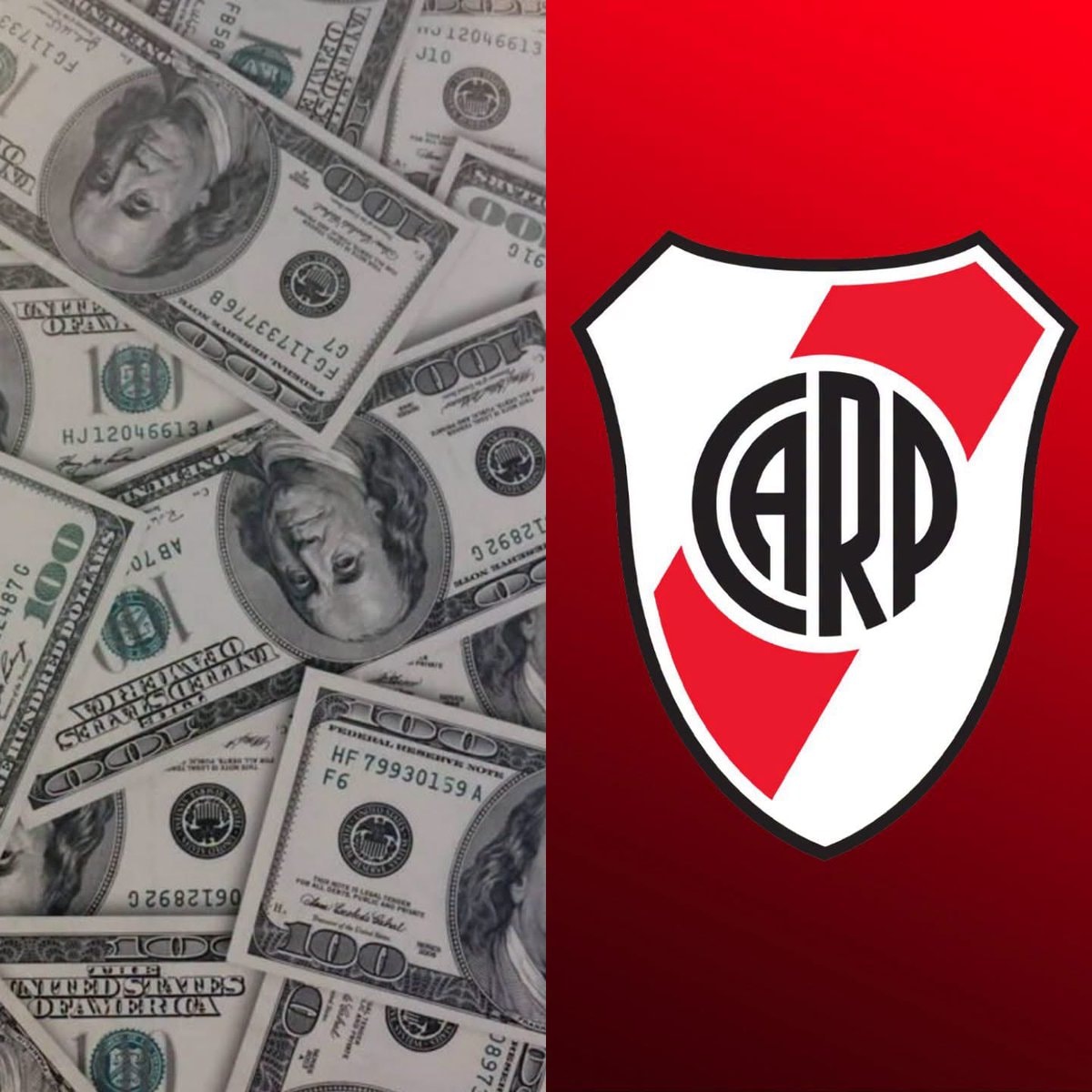 River Plate revenue and surplus figures