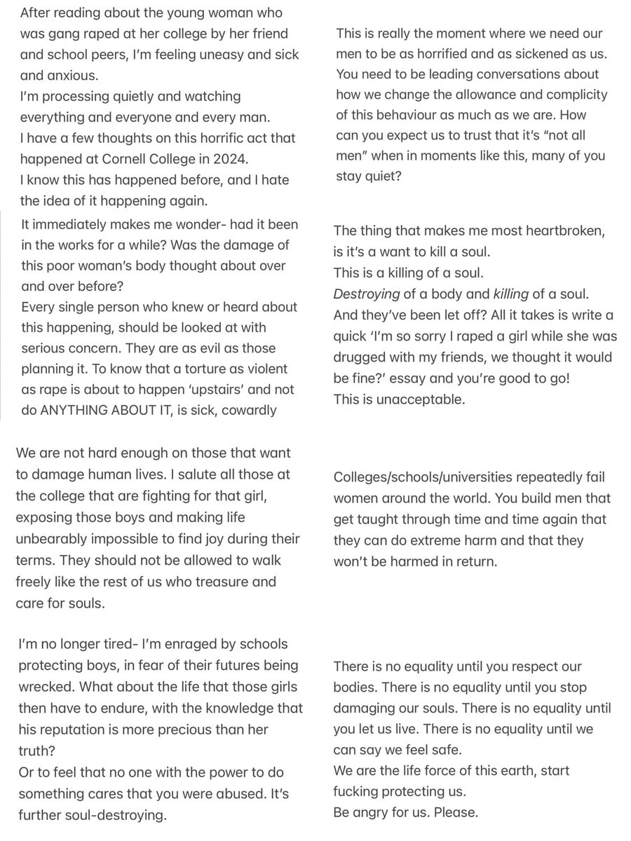 Florence Pugh speaks out (photo 2 of 2) Florence Pugh speaks out (photo 2 of 2)