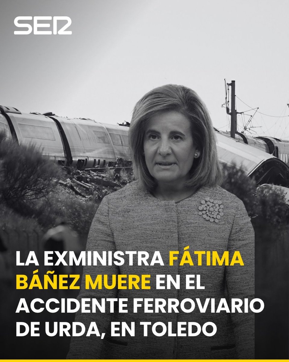 Fátima Báñez Urda train accident
