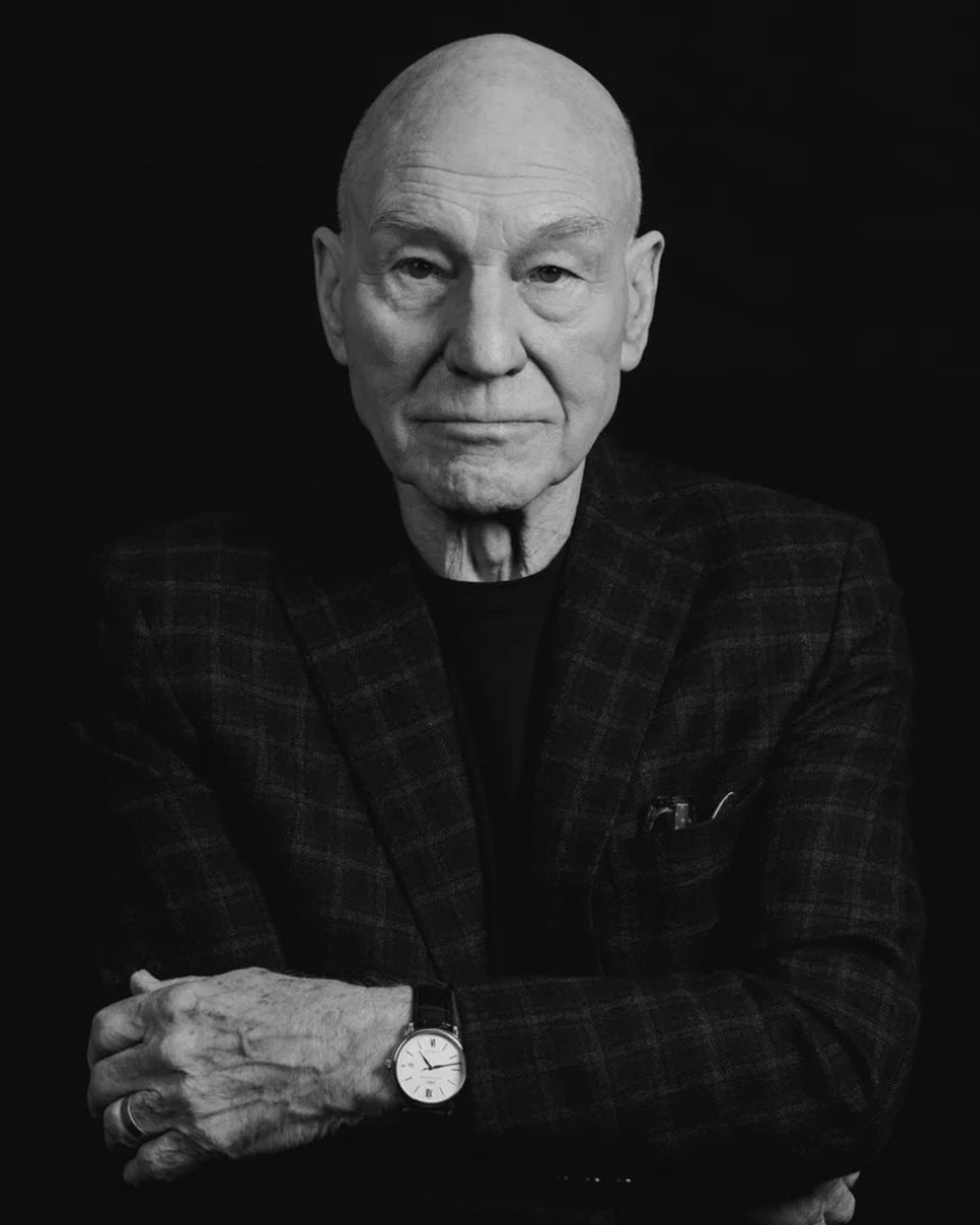 Sir Patrick Stewart portrait (photo 1 of 2)