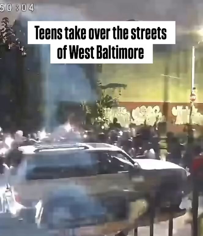 West Baltimore street takeover