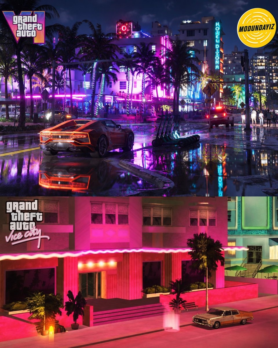 GTA Vice City collage