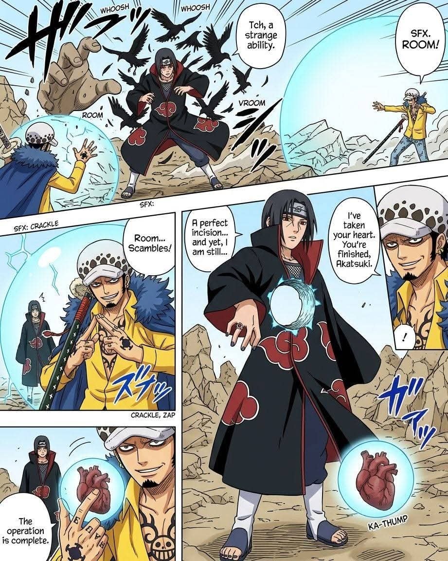 Law wakes up from Genjutsu