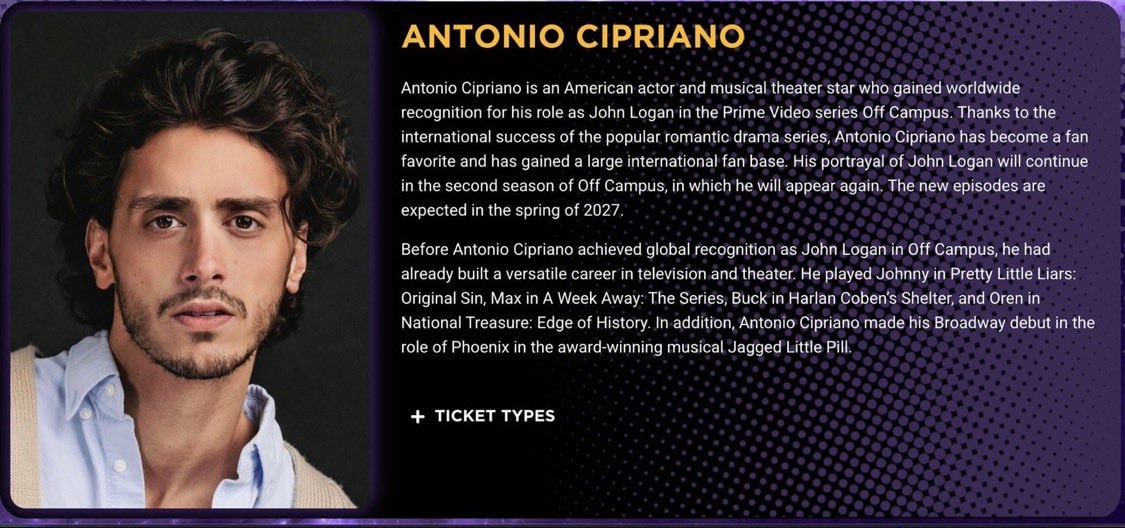 Antonio Cipriano Off Campus Spring 2027 Antonio Cipriano Off Campus Spring 2027