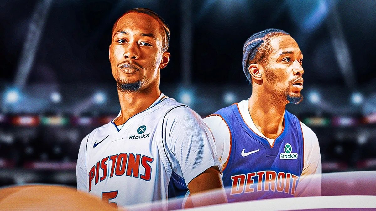 Ron Holland Detroit Pistons goal