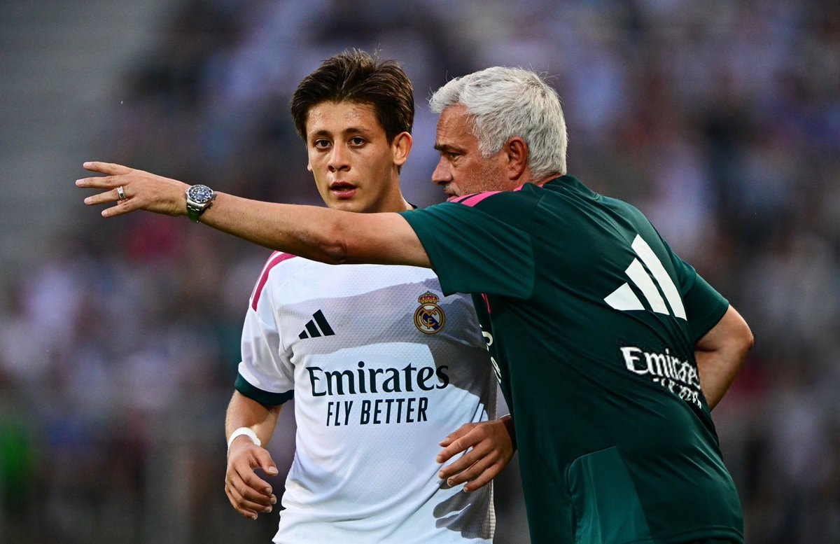Arda Güler Real Madrid coach moment Arda Güler Real Madrid coach moment