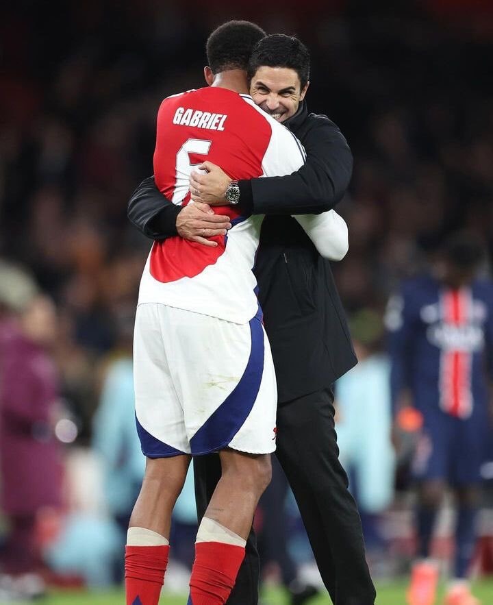Gabriel praises Mikel Arteta at Arsenal