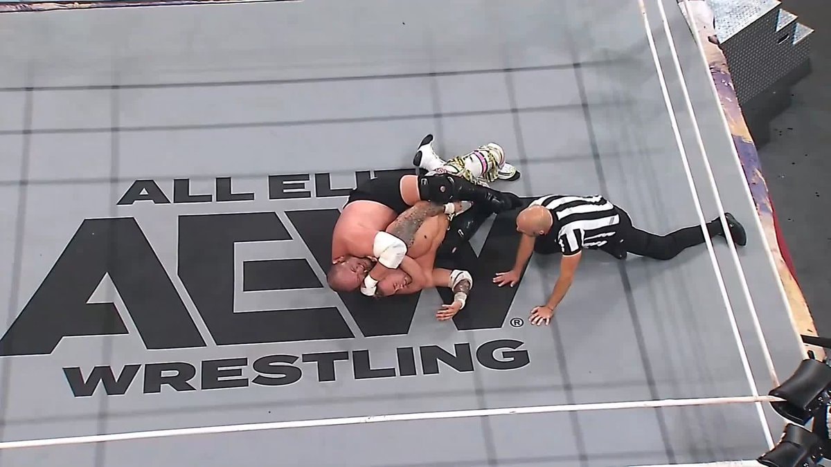 OSPREAY submits to JOE AEWWrestleDream